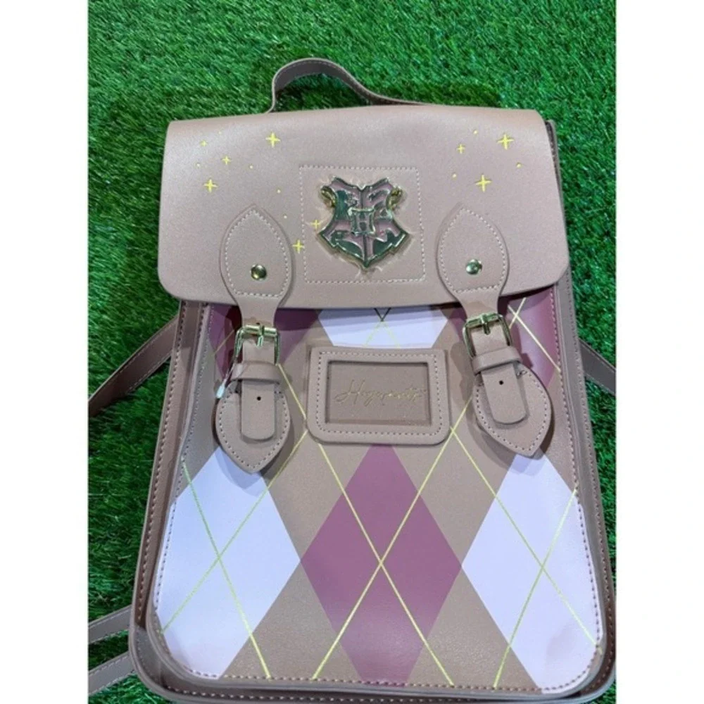 BioWorld ‎ Harry Potter Hogwarts Argyle Trunk Mini Backpack